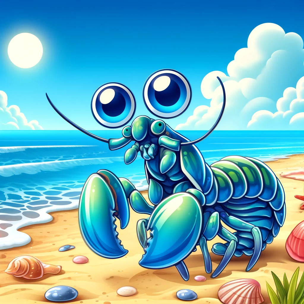 Mantis Shrimp in Cave